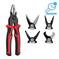 All Purpose Versatile Heavy Duty Tool Kit Multifunctional Plier Set with Ergonomic Handle Interchang