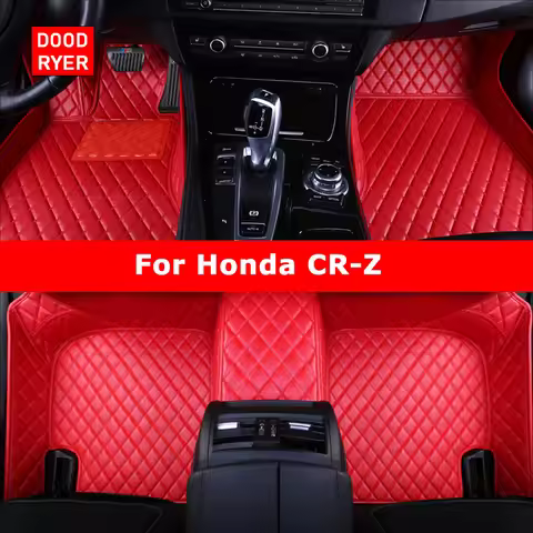 DOODRYER Custom Car Floor Mats For Honda CR-Z CRZ 2010-2023 Auto Carpets Foot Coche Accessorie
