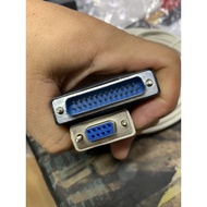 [Nhập RAISINGSTAR18 giảm 30k cho đơn 99k] cáp rs232 com 9 chân cái sang com 25 đực dài 5m