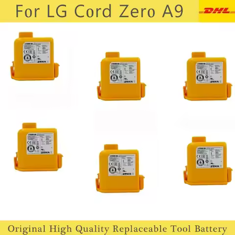 25.2V 6000mAh lithium ion battery For LG Cord Zero EAC63382204 A9,A9S,P9,A9K-CORE,A9MAX,A9T-Ultra,A9