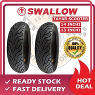SWALLOW SC109 TYRE TUBELESS TIRE TAYAR TIUBLESS 14 INCHI SCOOTER NVX XMAX NMAX MAXXIS PIRELLI DELI