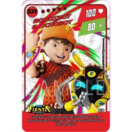 CARD FIESTA 2024 2025 CARD BOBOIBOY MONSTA GALAXY CARD CARD