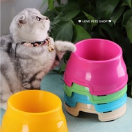 Dog and Cat bowl with PP plastic high base - Love Pets Shop