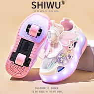 Glowing Girls Skate Shoes