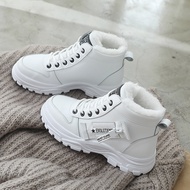 Cotton Shoes Female Fleece Lining Korean Students Keep Warm Help Martin Boots Cotton Shoes Shoes