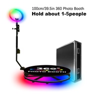 《KL 》Hot Sale standard 360 Spin photo booth lighting Ratotaing Automatic 360 portable photo booth 10
