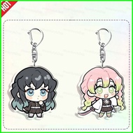 G2P Demon Slayer Acrylic Keychain Anime Rengoku Kyoujurou Kanroji Mitsuri Pendant For Backpacks & Ke