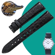 New Alternative Chopard Chopard-CLASSIC Series American Crocodile Leather Men Black Strap Accessorie