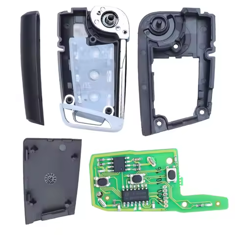 KEYECU For Volkswagen Beetle Passat Caddy Eos Polo Jetta 433MHz ID48 3 Button Upgraded Remote Key 5K