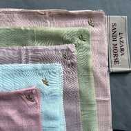 Azara Sandi Morse Pattern Square Hijab