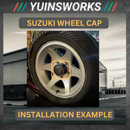 Jimny Vitara Suzuki 4x4 OEM Wheel Cap Tyre Cover Wheel Cover Tyre Cap Rim Cap Rim Cover (LITMIED UNI