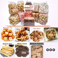 【250g /500g】Biskut Timbang D set [Choco Moore/Bamboo Potato Stick / Roti Kok /Tawar Kecil / Keras/ K