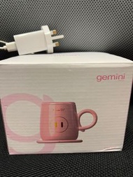 Gemini 2合1恆溫保溫杯連無線充電器 GWC55P Gemini 2-in-1 Mug Warmer &amp; Wireless Charger