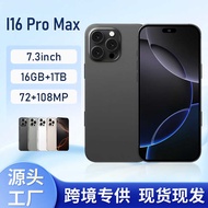Mobile Phone I16 Pro Max16+1T Smartphone 24cm Android 15 Android Phone