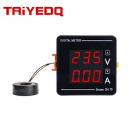 AC50-500V 1-120A Màn Hình Hiển Thị Kỹ Thuật Số Điện Áp Và Dòng Điện Ampe Kế Kép Vôn Kế