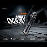 Fenix TK25R Professional Tactical Flashlight 3600Lumens USB-C Rechargeable EDC Troch Light With 5000