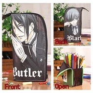 Anime Black Butler Sebastian Pen Bags Cosmetic Bags &amp; Cases Ciel Phantomhive Pencil Cases