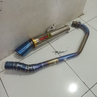 Big elbow Pipe Daeng sai4 Exhaust for Rusi Tc125 150 Raider 150 Tmx 150 Skygo 125 Tmx 125 155 Rs150 Skygo 150 Bajaj Ct 125 Rusi Tc175 Skygo 175 Pinoy 125 155 Motoposh 125 150 Viperman