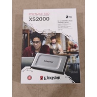 KINGSTON XS2000 PORTABLE SSD HIGH-PERFORMANCE EXTERNAL DRIVE（2TB）