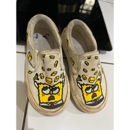 Preloved VANS KIDS PREMIUM Shoes (SPONGEBOB) 2-3th