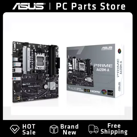 ASUS professional design Compatible with AMD Ryzen 7000 series processors PRIME A620M-A