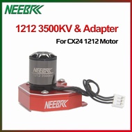 NEEBRC 1212 3500KV Outrunner Rotor Motor Brushless 1-3S With Motor adapter For TRX4M SCX24 FMS FCX18