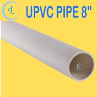 [READY STOCK] UPVC PIPE 200MM 8" (1 FEET) (NO SIRIM)