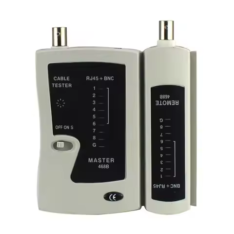 BNC Coaxial RJ45 Cable Lan Tester Network Tester Cat5 Cat 6 Cat7 UTP Networking Tool Network Repair 