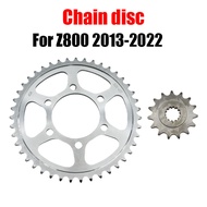 525 43T/15T Sprocket Kit For Kawasaki Z800 2013-2022 Front&Rear Sprockets Gear Set Motorcycle Chain 