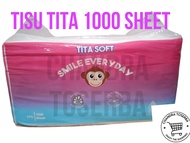 Chandra Toserba Tisu Wajah Tissue muka 1000 sheet Tita Soft / Tisu wajah Tita Soft 1000sheet