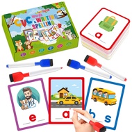 Wholesale Children Montessori Educational Early Education CVC Word Learning Letter Writing Lottery C