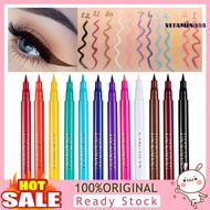 [VITI]  Colored Eyeliner Delicate Texture Smudge-proof Matte Women Fashion Eyeliner Pen for Makeup