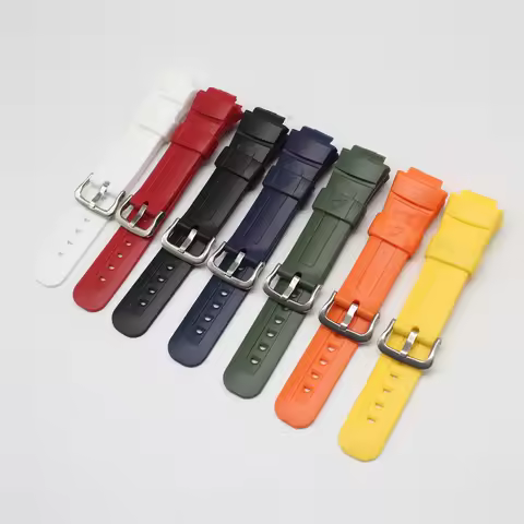 Watchband Strap For G-2900 G-2900C-2V Silicone Watch Band Black Silicone Accessories match Pin tool