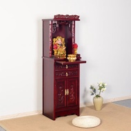 BW-6💚Haochun Household God of Wealth Altar Cabinet Clothes Closet Avalokitesvara Buddha Altar Cabinet Economical Showcas
