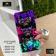 Softcase Pro Camera Graffiti - Case Hp Vivo Y12/Y15/Y17 - Casing Hp Vivo Y12/Y15/Y17 - Casing Hp Vivo Y12/Y15/Y17 - Cellphone Accessories - Hp Back Protector - Case Latest - Silicone Liquid - TPU Pro Camera - sentralacchp