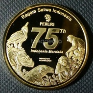 Koin 75 tahun Kemerdekaan R.I.