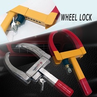 ที่ล็อคล้อรถยนต์แบบพกพา ป้องกันขโมย กันรถหาย แบบตำรวจ น้ำหนักเบา ติดตั้งง่าย สำหรับรถเก๋ง รถกระบะ ปิ