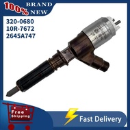 Diesel Fuel Injector 10R-7672 2645A747 320-0680 for Caterpillar CAT E320D C6.6