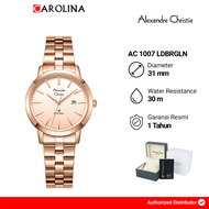 Jam Tangan Wanita Alexandre Christie Primo  AC 1007 LDBRGLN Rose gold Dial Rose gold Stainless Steel