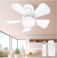 Low Profile Ceiling Fan with Light Modern Quiet Ceiling Fans with Lights and Remote 1000Lumen Bulb 5