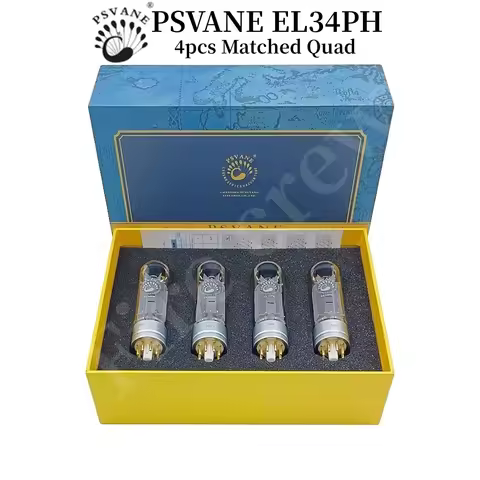 PSVANE Vacuum Tube EL34PH Upgrade EL34 EL34C EL34B 6P3P 6CA7 KT66 6V6 KT77 6L6 HIFI Audio Valve Elec
