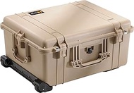 Pelican 1610 Protector Case with Foam, Desert Tan