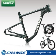 Foldable MTB frame-ChangeBike high quality Alu.7005 frame DF-933G Green color