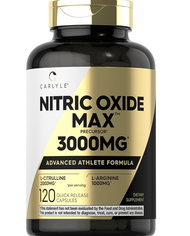 Nitric Oxide  3000 mg 120 Capsules L Arginine and L Citrulline for Men and Women