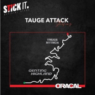[READY STOCK] TAUGE ATTACK STICKERS