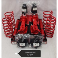 GAB Super R Absorber (Heavy Duty) Front &amp; Rear+Sport Spring+Abs Mtg (Alza)+Abs Cover for Perodua Kancil (Gas) 1 Set