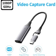Video Capture Card USB HDMI-compatible To USB/Type-c Game Grabber Record Ms2130 for Switch Xbox PS4/