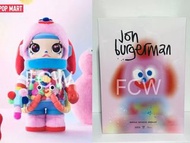 400% MEGA SPACE MOLLY jon burgerman 漢堡人 Kennysowork pop mart popmart 太空人 宇航員 泡泡瑪特 