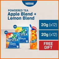❥ ∲ ◠ Nestea Apple Blend + Lemon Blend Iced Tea 20g Pack of 24 with FREE Nestea Pitcher