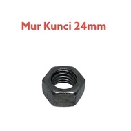 UNC Raw Nut 5/8 key 24